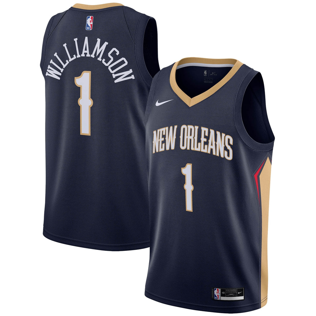 New Orleans Pelicans Nike Icon Swingman Jersey - Zion Williamson - Mens
