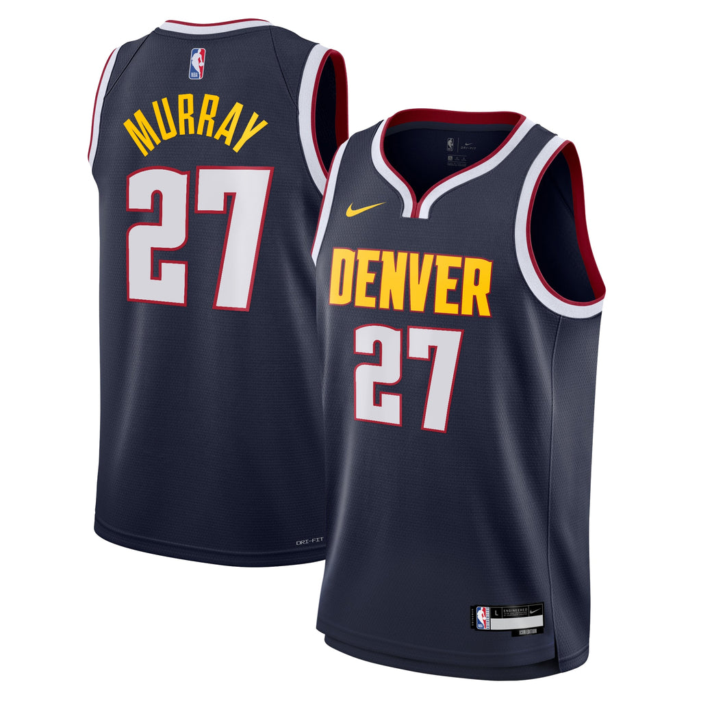 Denver Nuggets Nike Icon Swingman Jersey - Navy - Jamal Murray - Youth