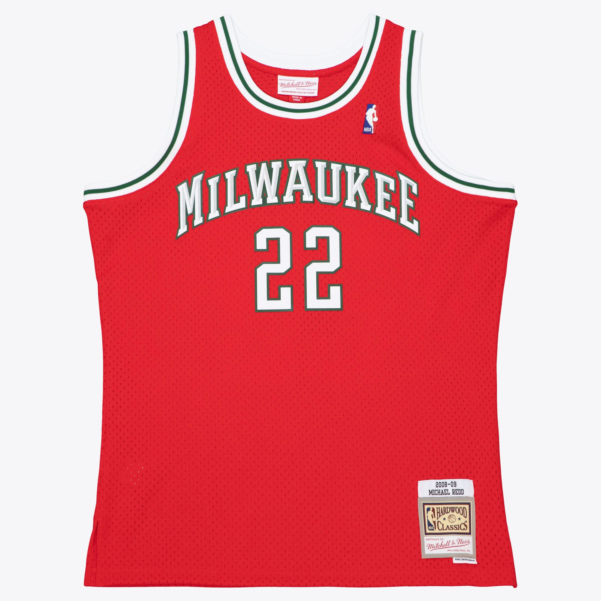 Milwaukee Bucks Mitchell & Ness Swingman Jersey Michael Redd 2008-09