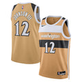 Washington Wizards Nike 2025/26 City Edition Swingman Jersey - Tan - Tre Johnson III - Unisex