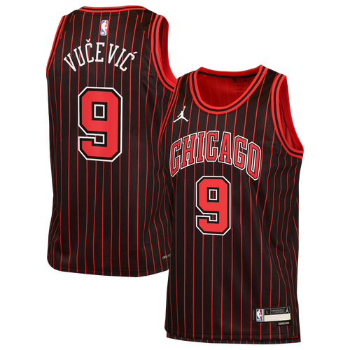 Chicago Bulls Jordan Brand Statement Edition Jersey - Black - Nikola Vučević - Youth