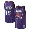 Toronto Raptors Vince Carter Hardwood Classics Road Swingman Jersey by Mitchell & Ness - Youth