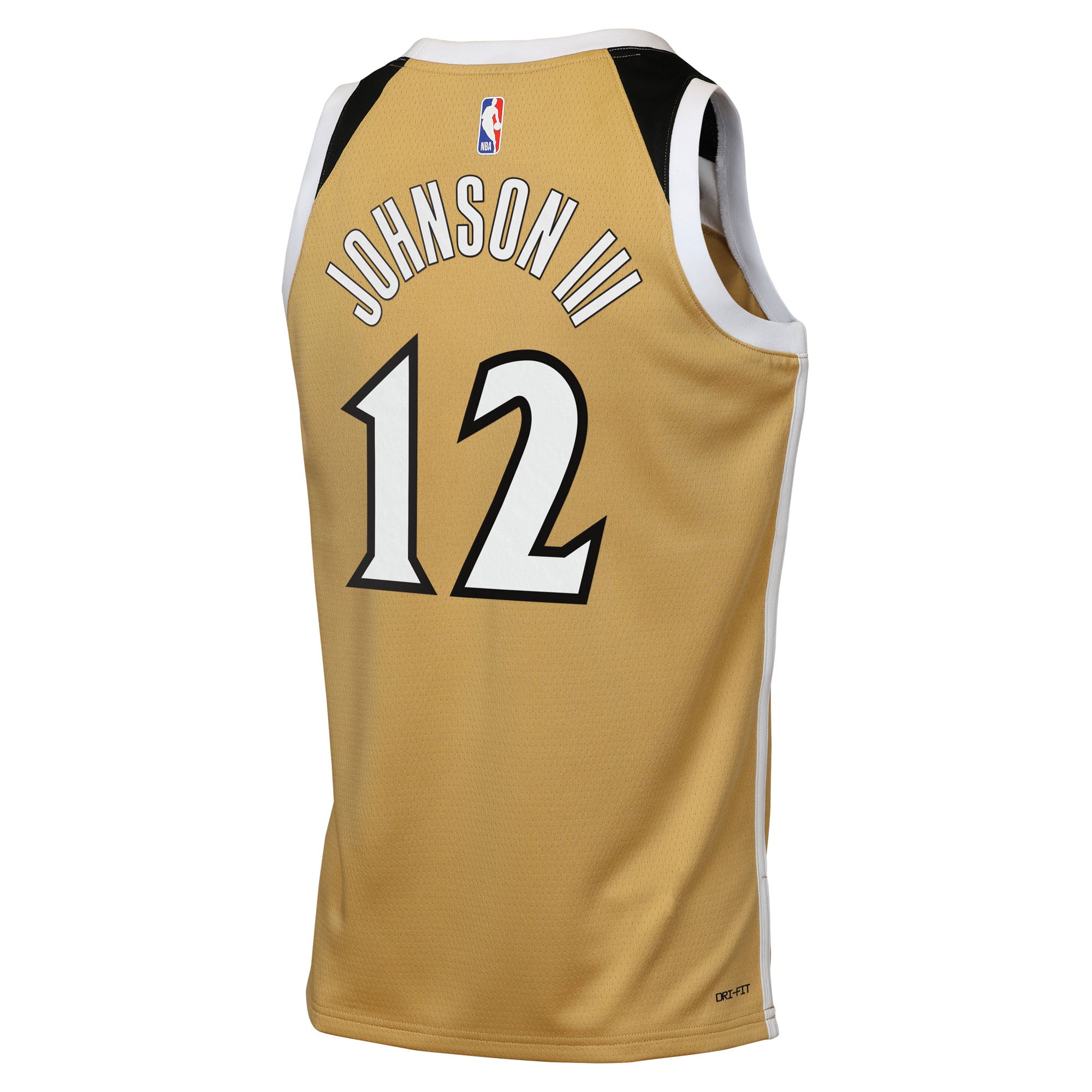 Washington Wizards Nike 2025/26 City Edition Swingman Jersey - Tan - Tre Johnson III - Youth