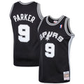 San Antonio Spurs Tony Parker Jersey By Mitchell & Ness - Mens