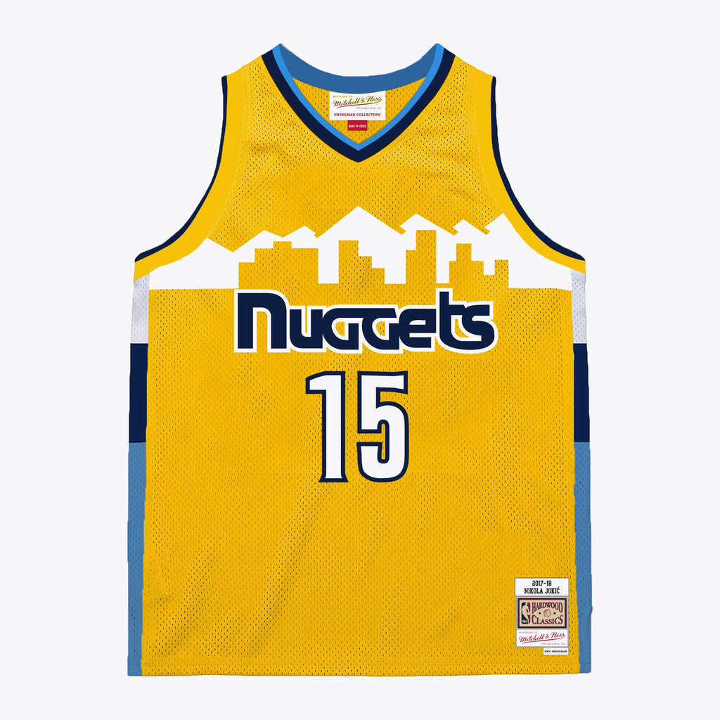 Denver Nuggets Mitchell & Ness Swingman Jersey 2017 Nikola Jokic