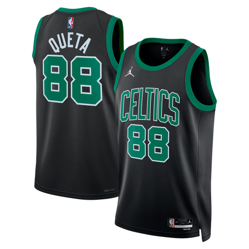 Boston Celtics Jordan Brand Statement Edition Swingman Jersey - Black - Neemias Queta - Unisex