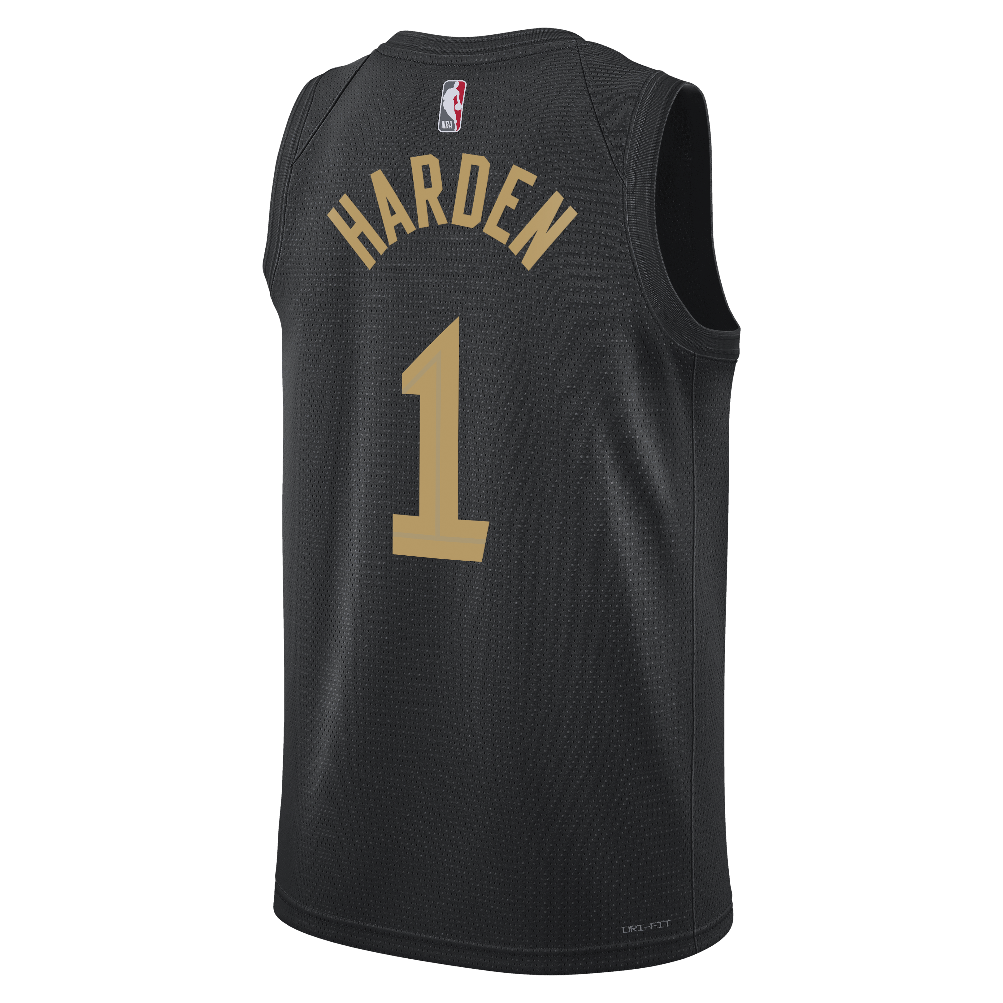 Cleveland Cavaliers Jordan Brand Statement Edition Swingman Jersey - Black - James Harden - Unisex