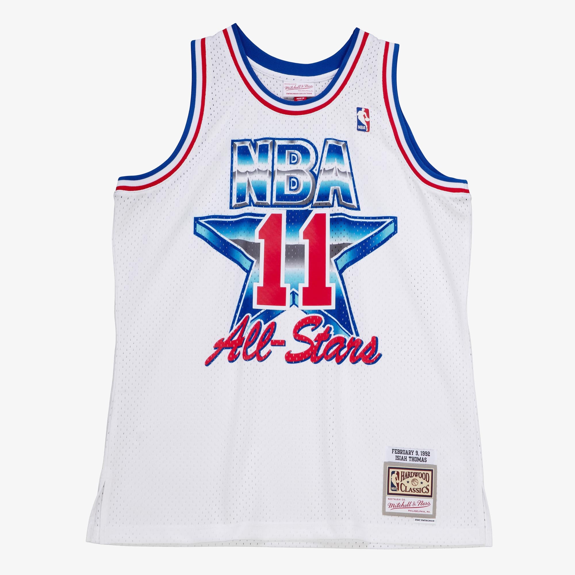NBA Mitchell & Ness Isiah Thomas 1992 All-Star East Authentic Jersey - White