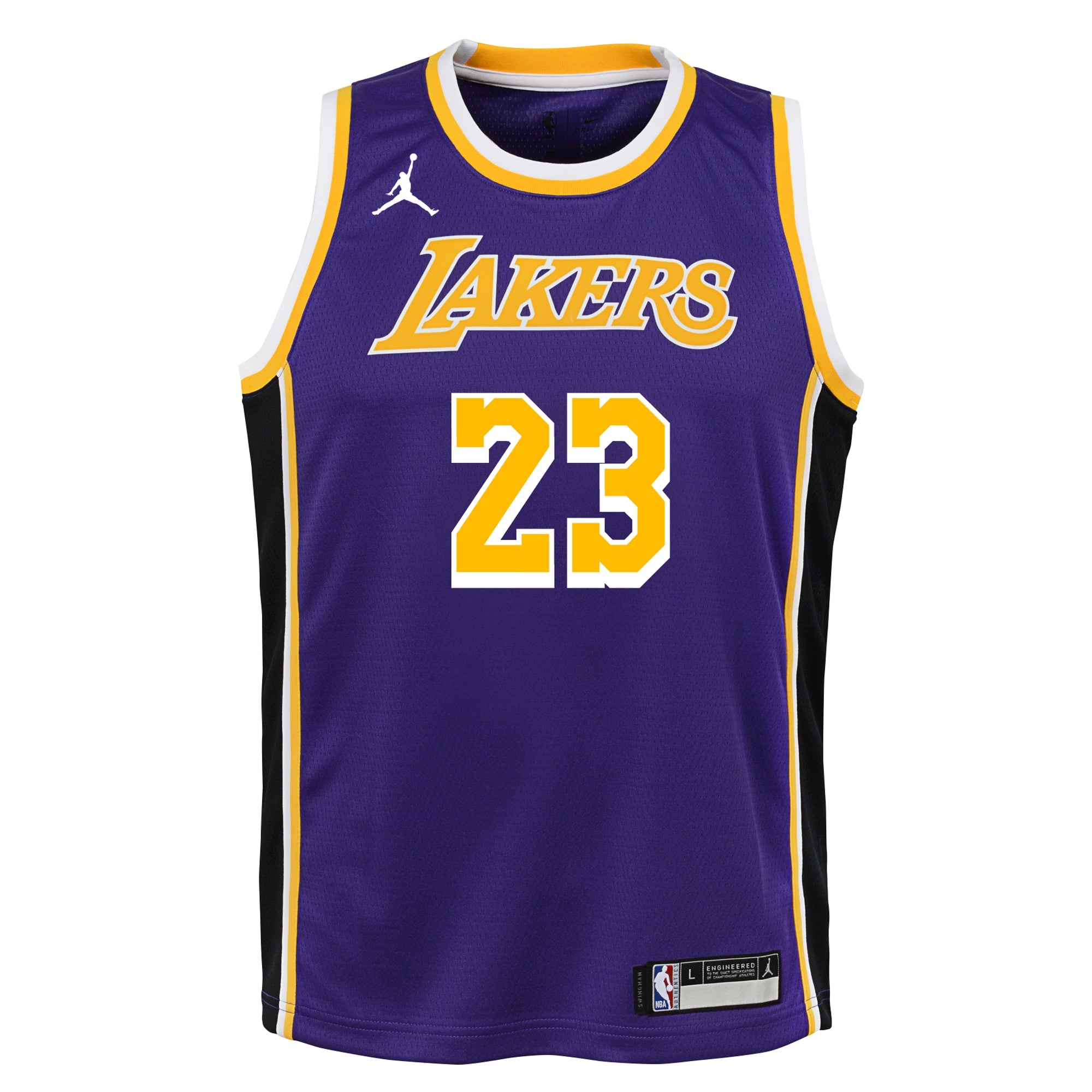 Los Angeles Lakers NBA Statement Swingman Jersey - Lebron James - Youth