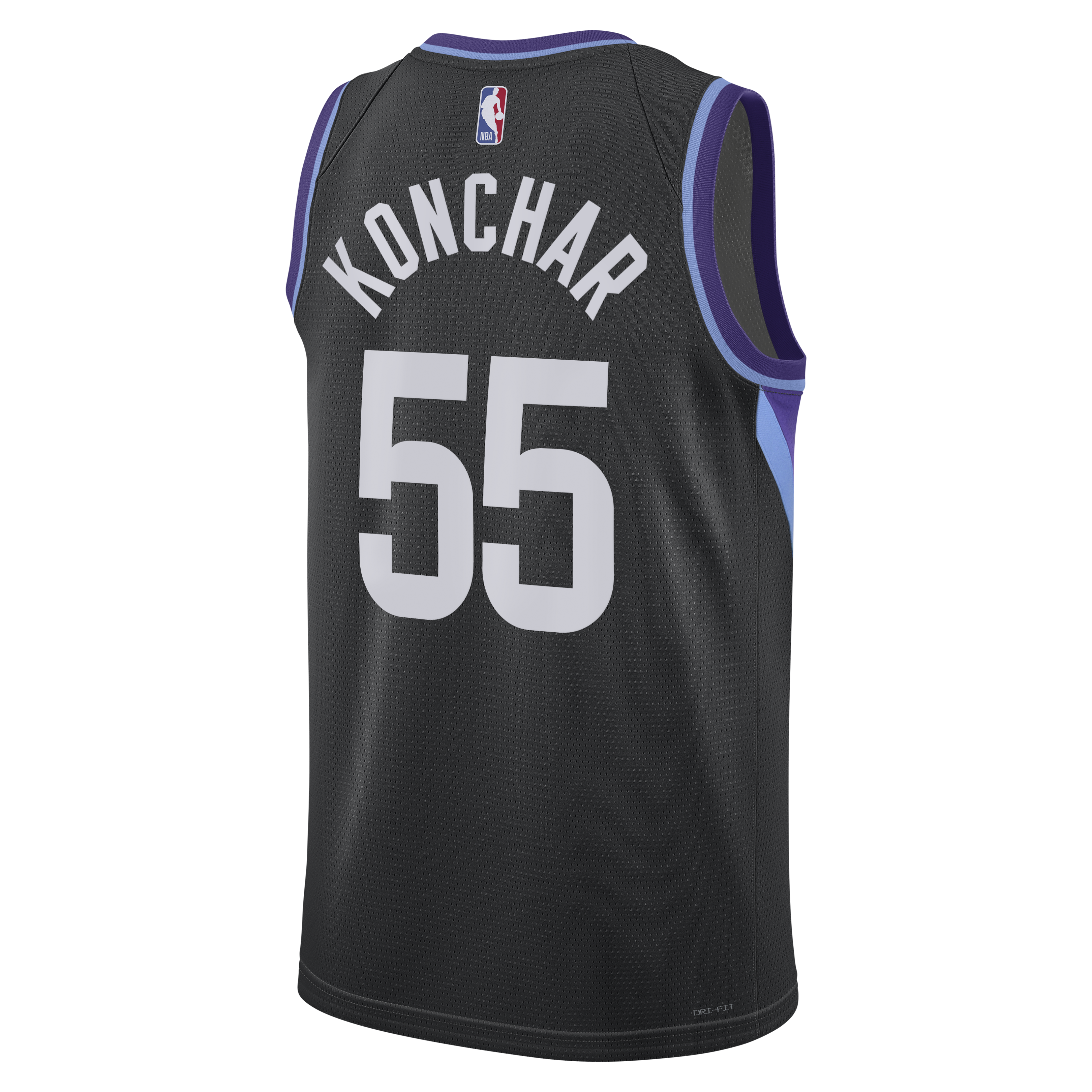 Utah Jazz Jordan Brand Statement Edition Swingman Jersey - Black - John Konchar - Unisex