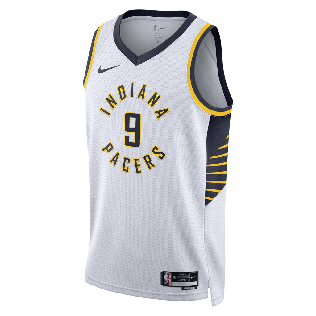Indiana Pacers Nike Association Edition Swingman Jersey - White - T.J. McConnell - Unisex