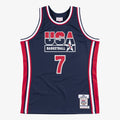 USA Basketball Mitchell & Ness Authentic Jersey Larry Bird 1992 Navy