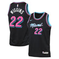 Miami Heat Nike 2025/26 City Edition Swingman Jersey - Black - Andrew Wiggins - Youth