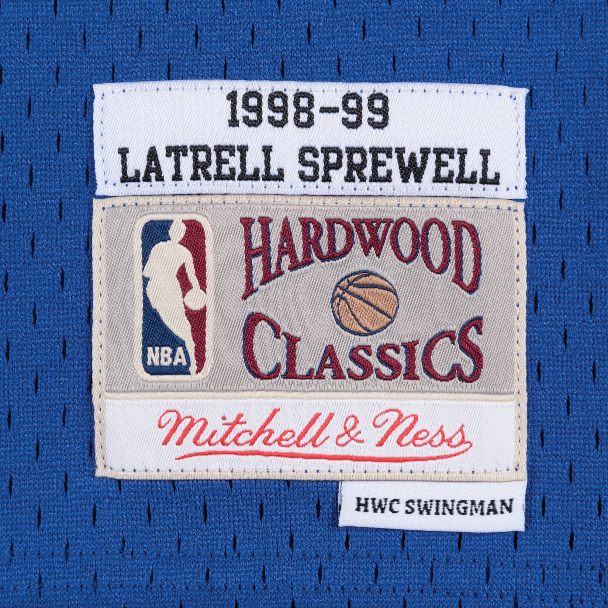 New York Knicks Mitchell & Ness Swingman Jersey Road Latrell Sprewell 1998-99