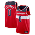 Washington Wizards Nike Icon Edition Swingman Jersey - Red - Bilal Coulibaly - Unisex