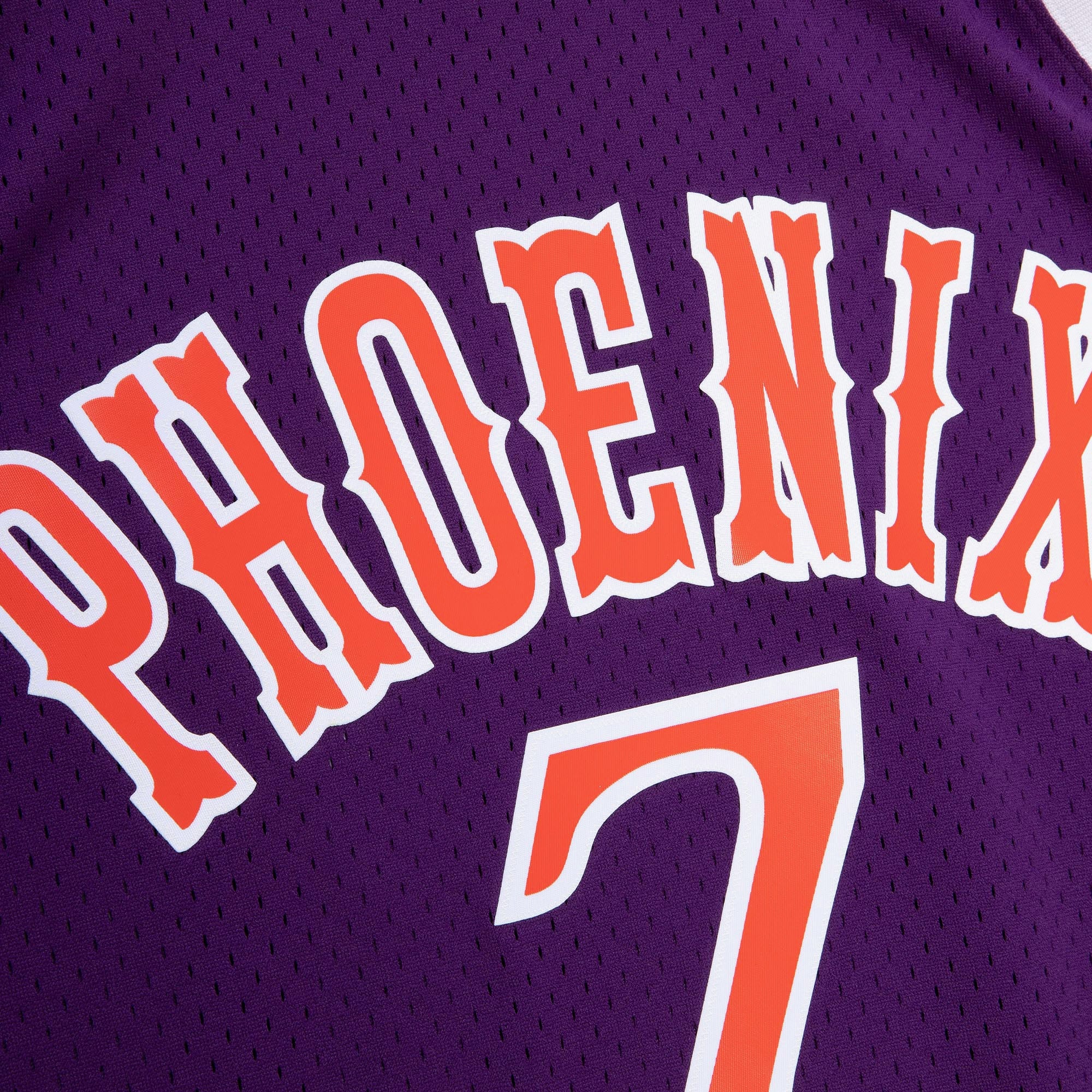 Phoenix Suns Mitchell & Ness Kevin Johnson 1989 Dark Authentic Jersey - Purple