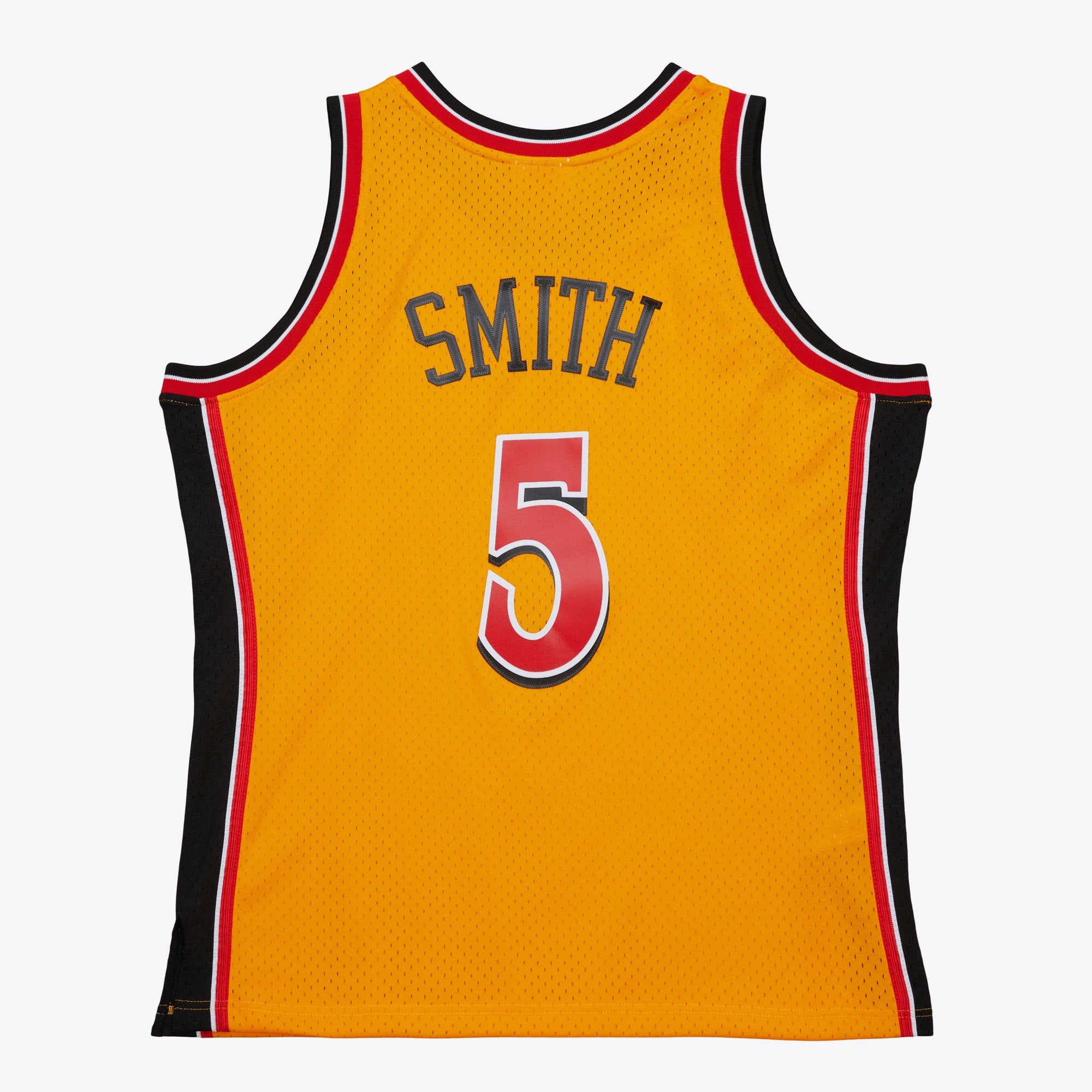 Atlanta Hawks Mitchell & Ness Josh Smith 2004 Alternate Authentic Jersey - Yellow