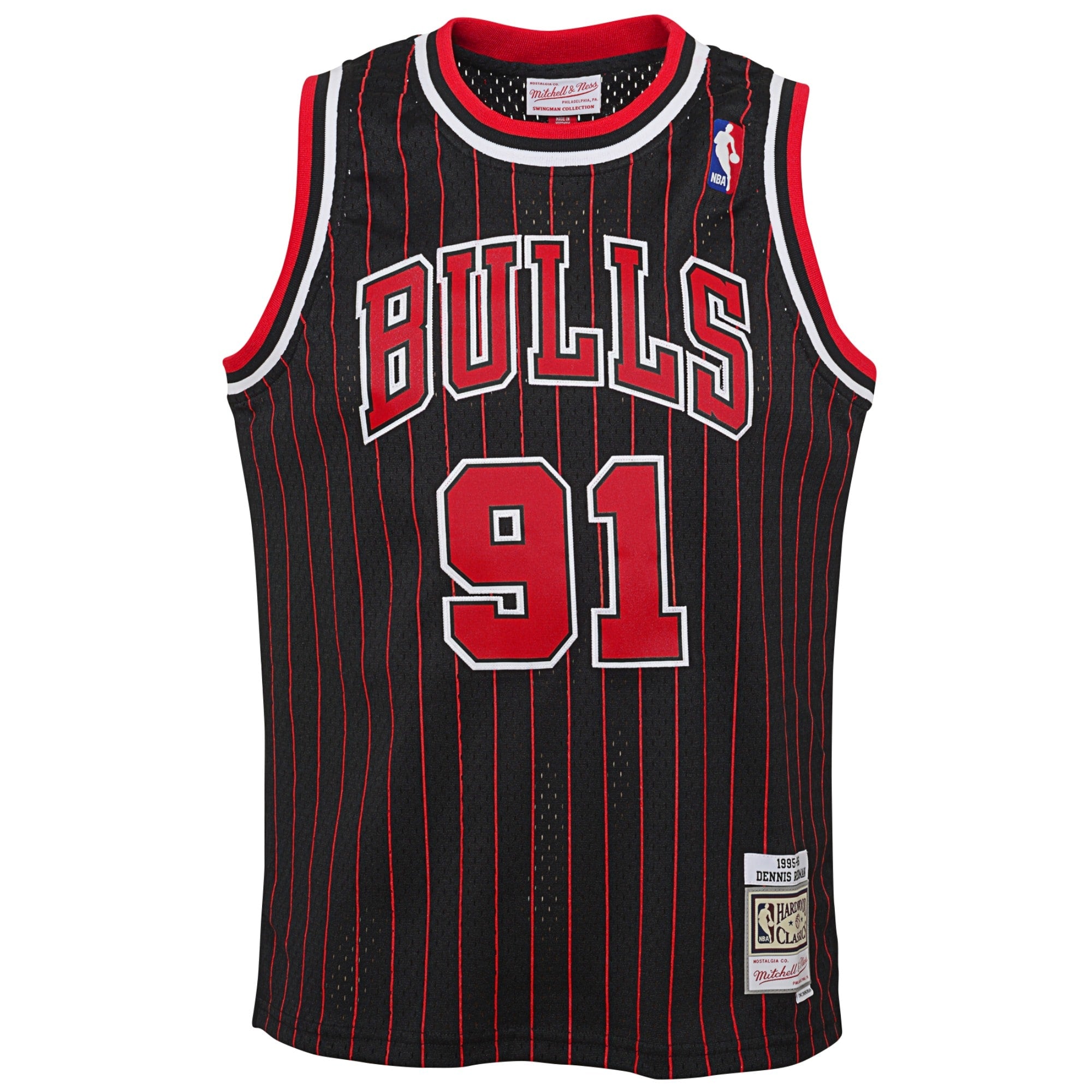 Chicago Bulls Mitchell & Ness Hardwood Classic Alternate Jersey - Youth