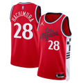 LA Clippers Jordan Brand Statement Edition Swingman Jersey - Red - Rui Hachimura - Mens