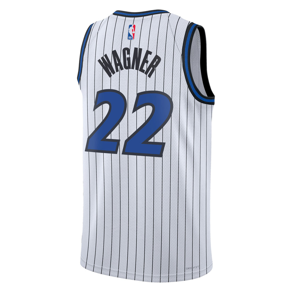 Orlando Magic Nike Replica Association Edition Swingman Jersey - White - Franz Wagner - Unisex