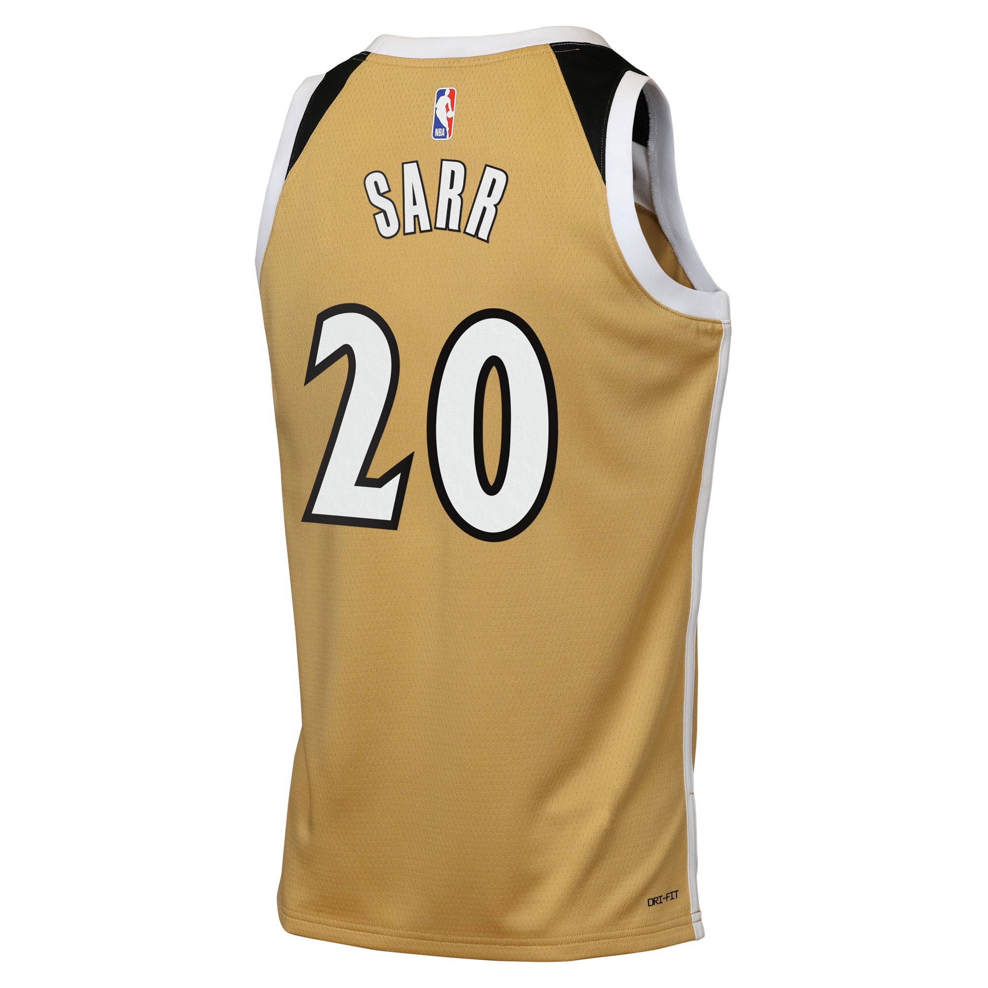 Washington Wizards Nike 2025/26 City Edition Swingman Jersey - Tan - Alex Sarr - Youth
