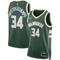 Milwaukee Bucks Giannis Antetokounmpo Nike Dri-Fit Swingman Jersey
