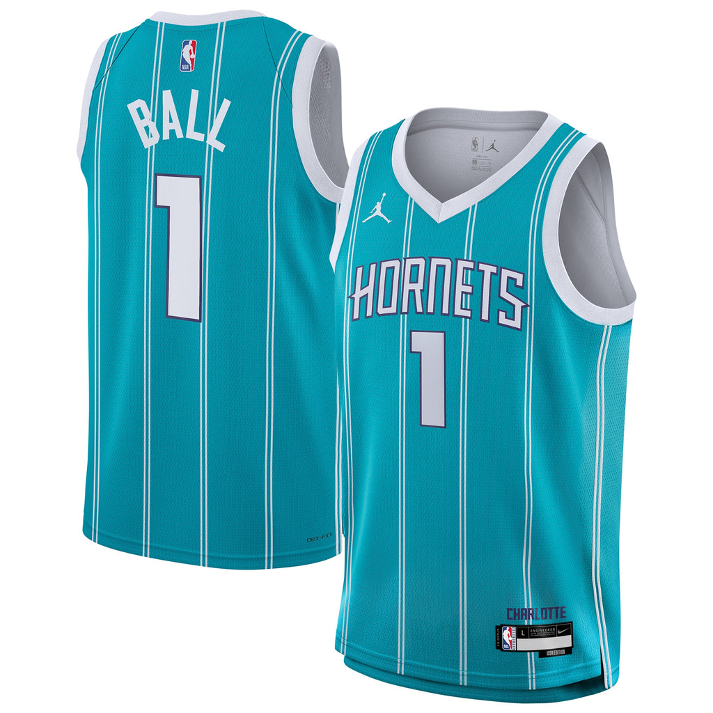 Charlotte Hornets NBA Youth Icon Swingman Jersey NE - LaMelo Ball