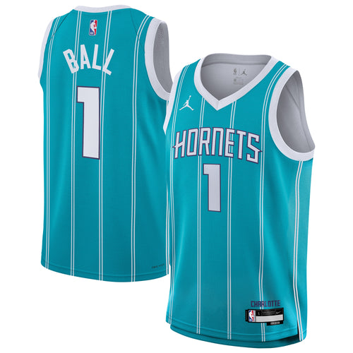 Charlotte Hornets NBA Youth Icon Swingman Jersey NE - LaMelo Ball