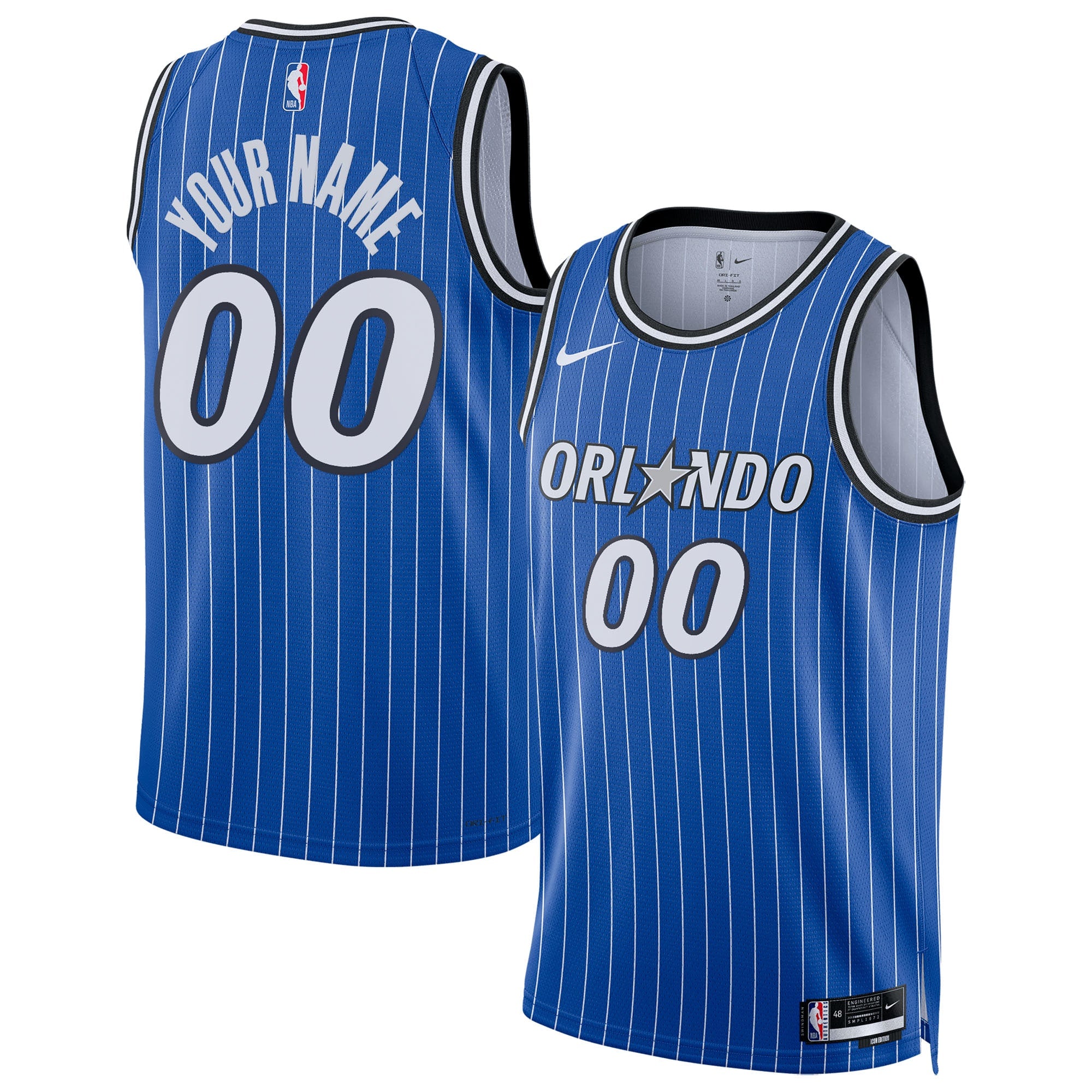 Orlando Magic Nike Replica Icon Swingman Jersey - Unisex