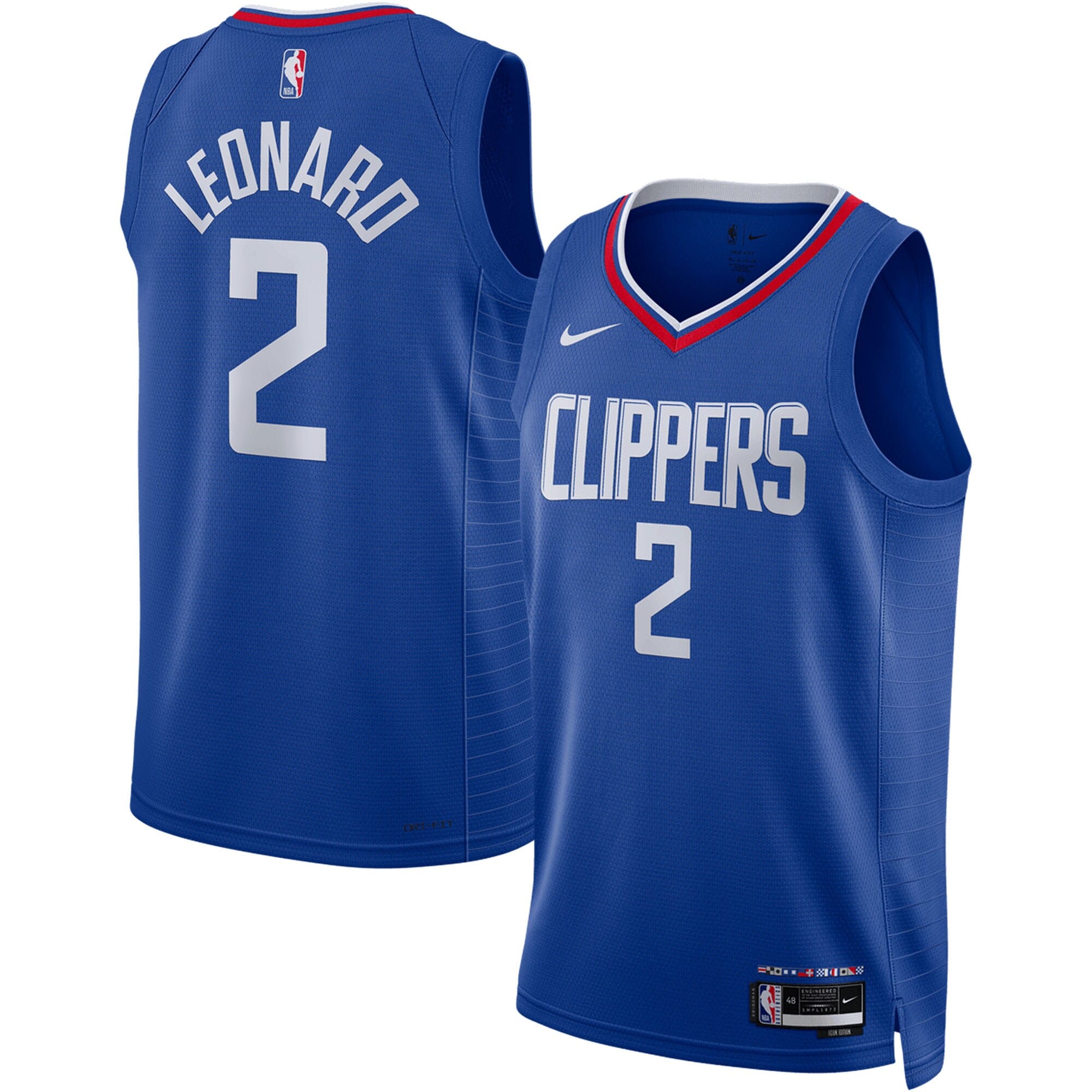 Los Angeles Clippers Nike Icon Edition Swingman Jersey - Kawhi Leonard - Unisex