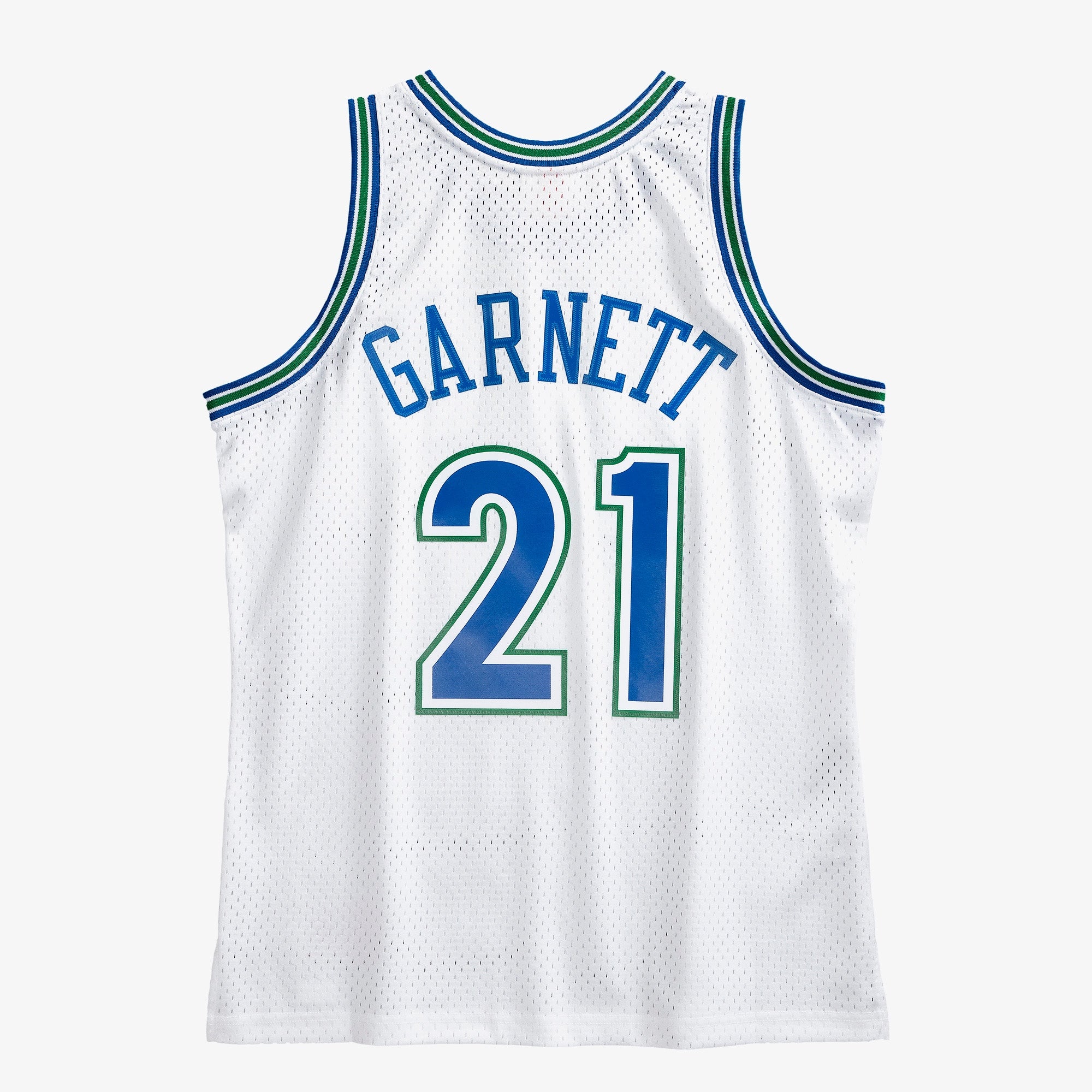 Minnesota Timberwolves Mitchell & Ness Kevin Garnett 1995 Swingman Authentic Jersey - White