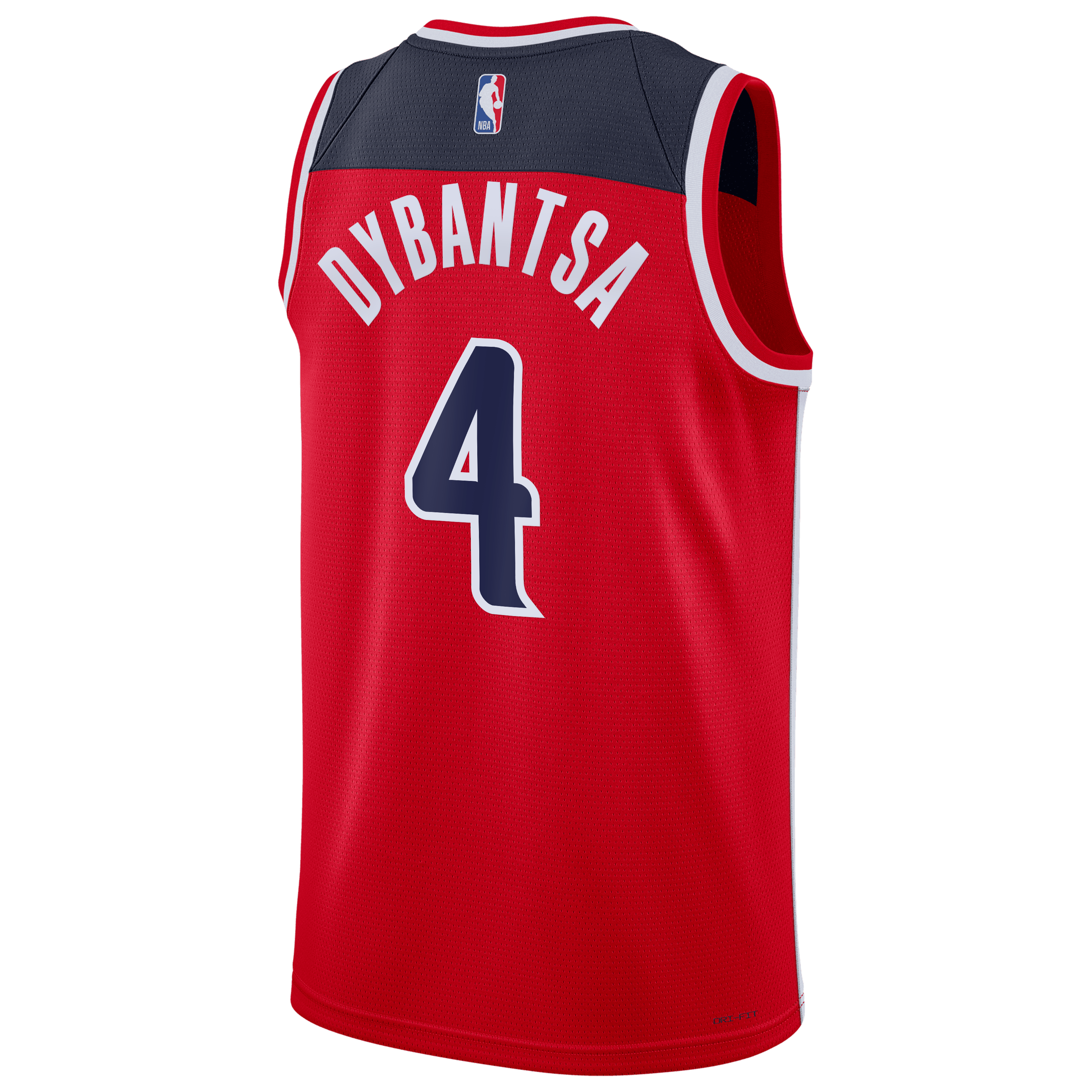 Washington Wizards Nike Icon Swingman Jersey - Red - AJ Dybantsa - Unisex