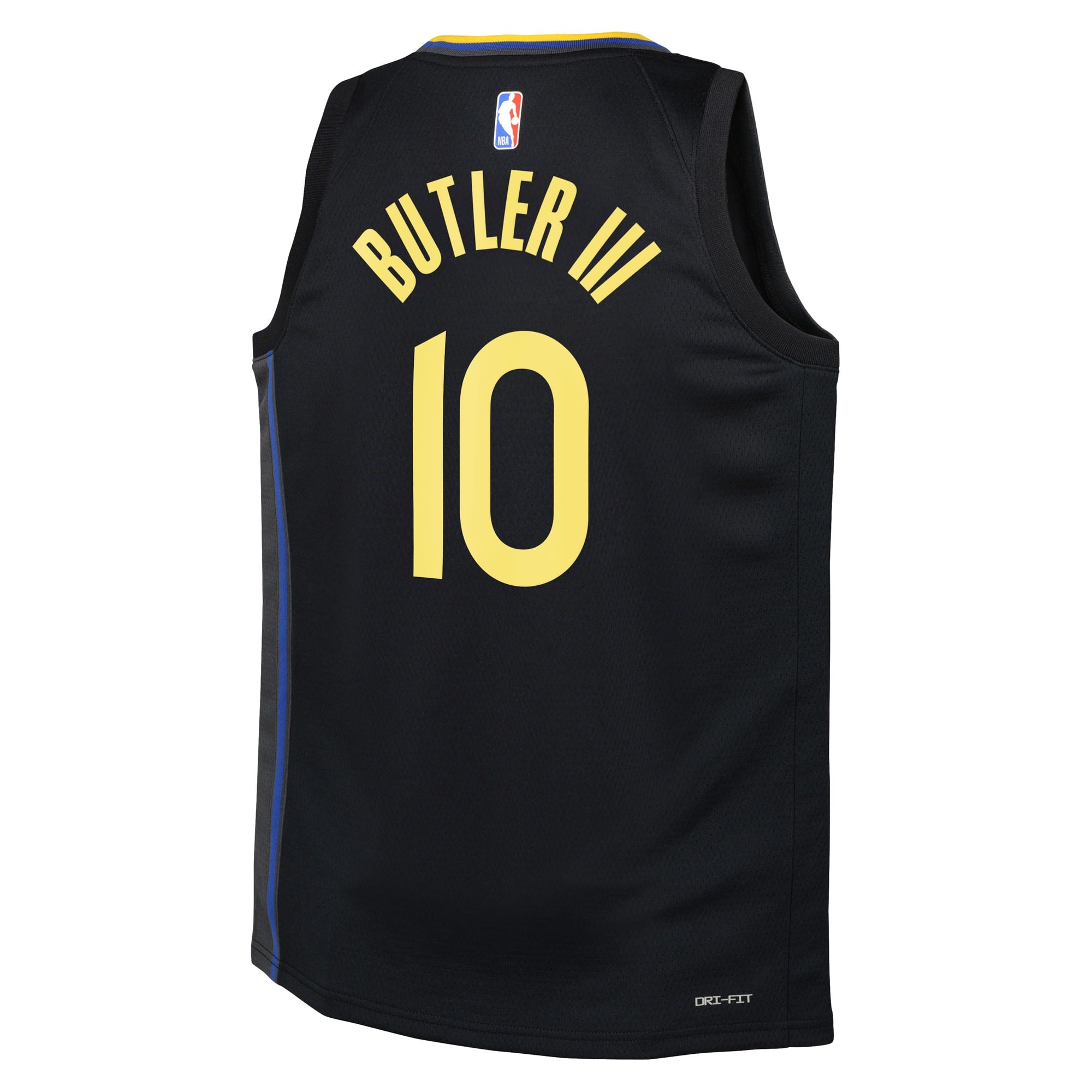 Golden State Warriors Jordan Brand Statement Edition Swingman Jersey - Black - Jimmy Butler III - Youth