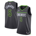 Minnesota Timberwolves Jordan Statement Edition Swingman Jersey - Gray - Anthony Edwards - Unisex