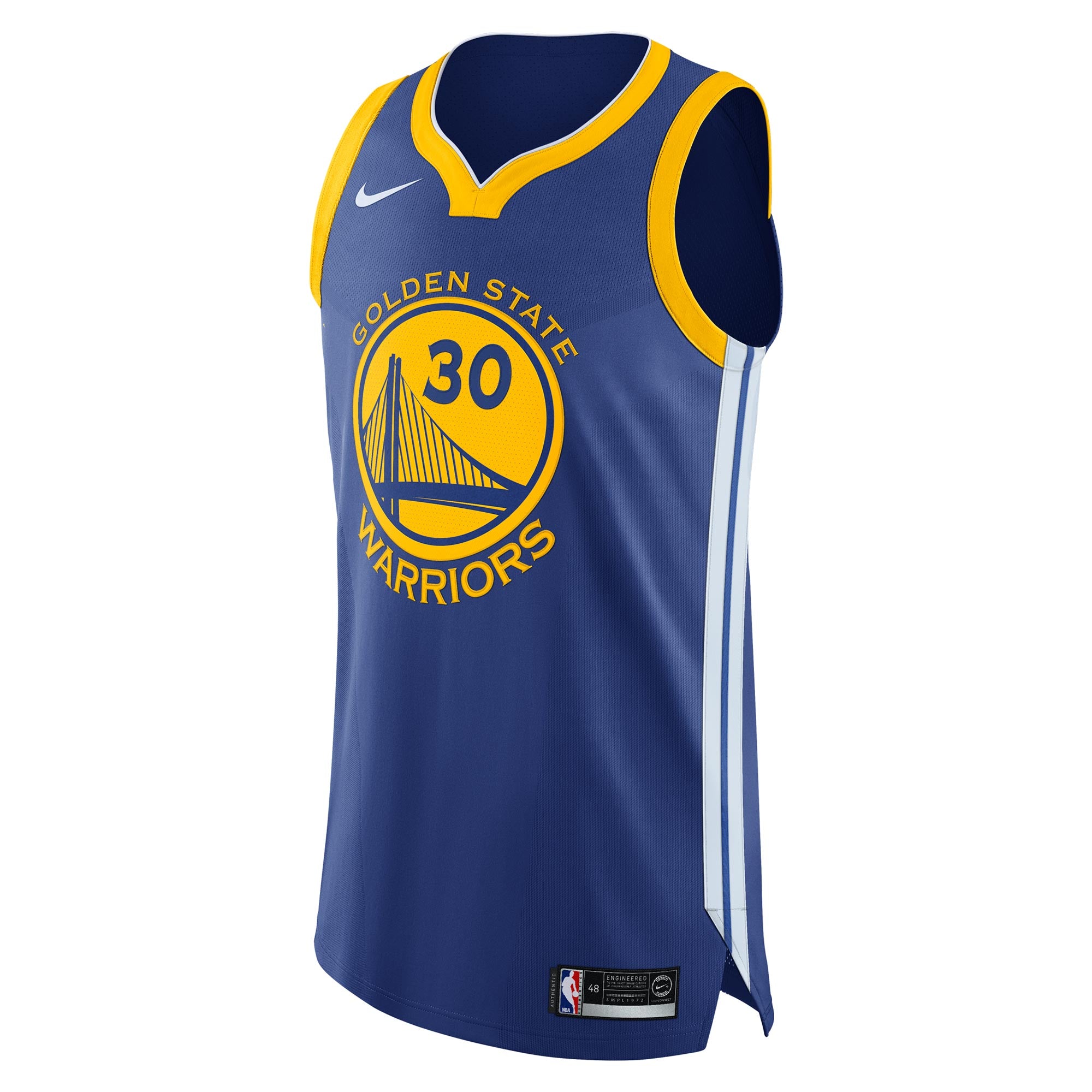 Golden State Warriors Nike Icon Authentic Jersey - Stephen Curry - Mens