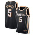 Atlanta Hawks Nike 2025/26 City Edition Swingman Jersey - Black - Dyson Daniels - Unisex
