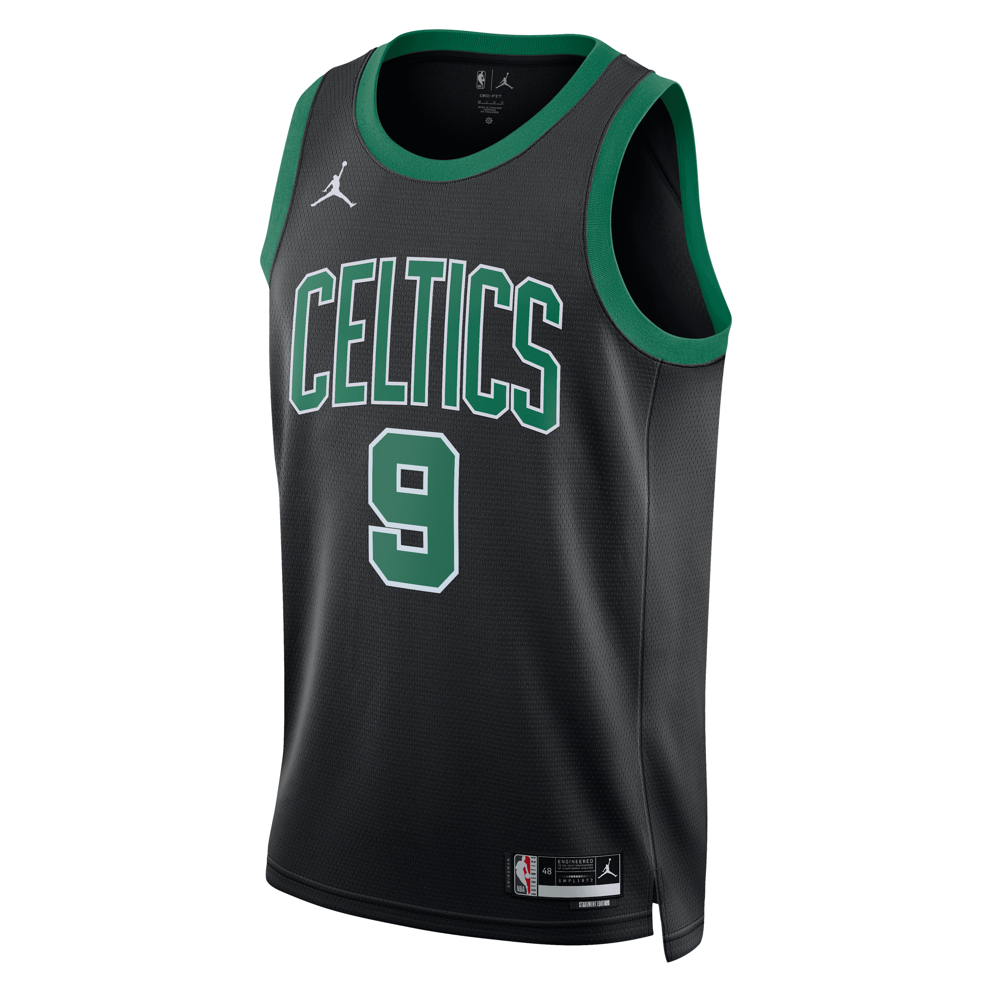 Boston Celtics Jordan Brand Statement Edition Swingman Jersey - Black - Derrick White - Unisex