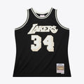 Los Angeles Lakers Mitchell & Ness Off Court Swingman Jersey Shaquille O'Neal 1996