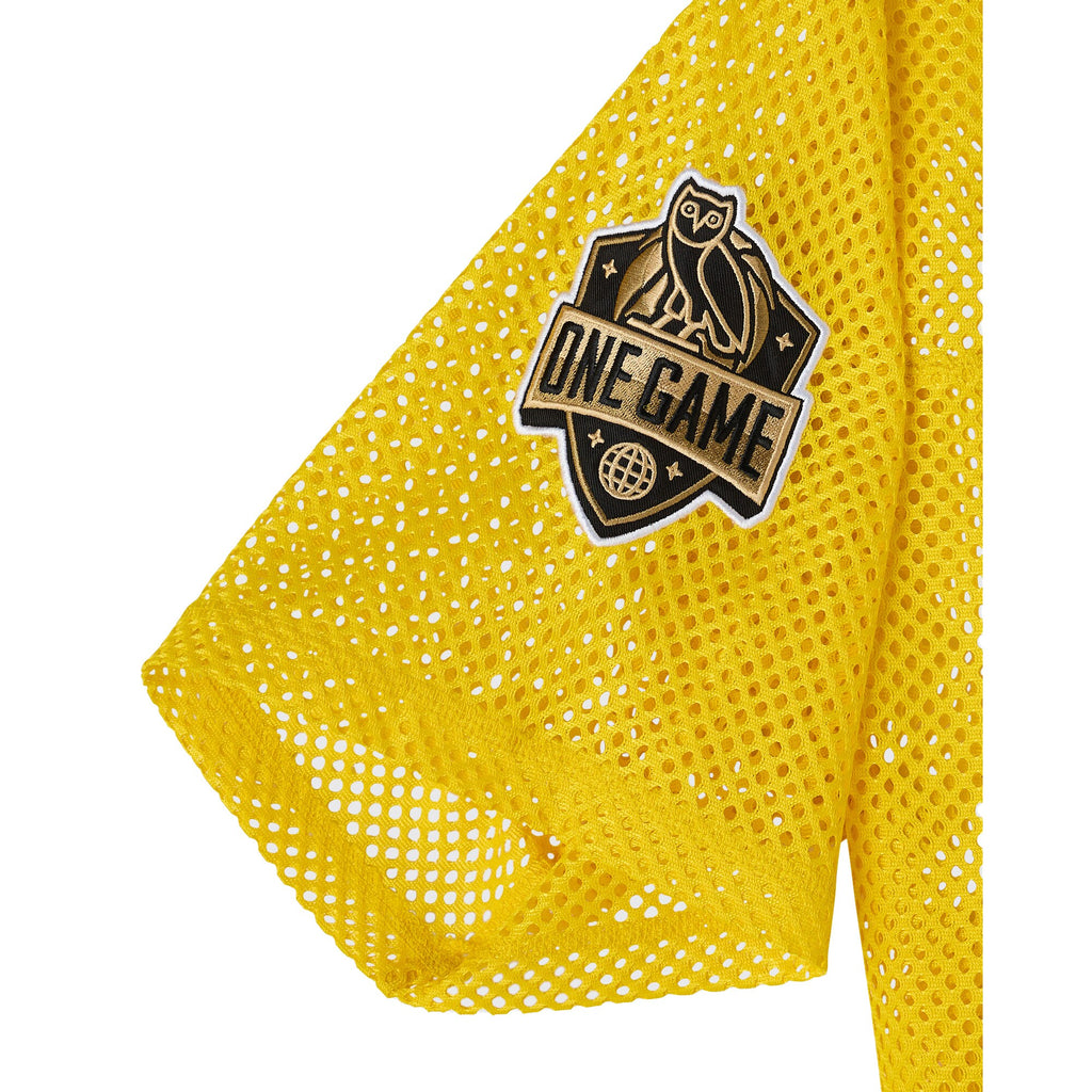Los Angeles Lakers X OVO Mesh Football Jersey - Mens