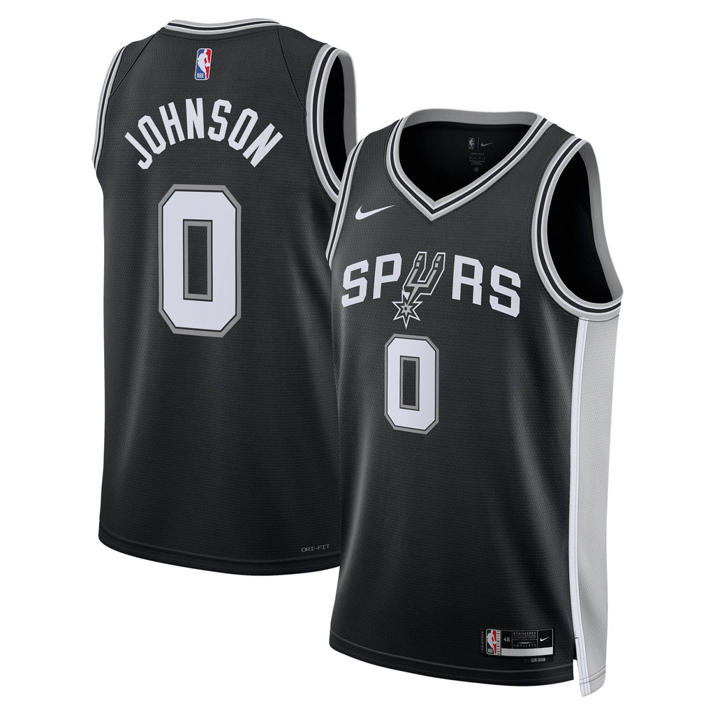 San Antonio Spurs Nike Icon Jersey - Keldon Johnson- Unisex