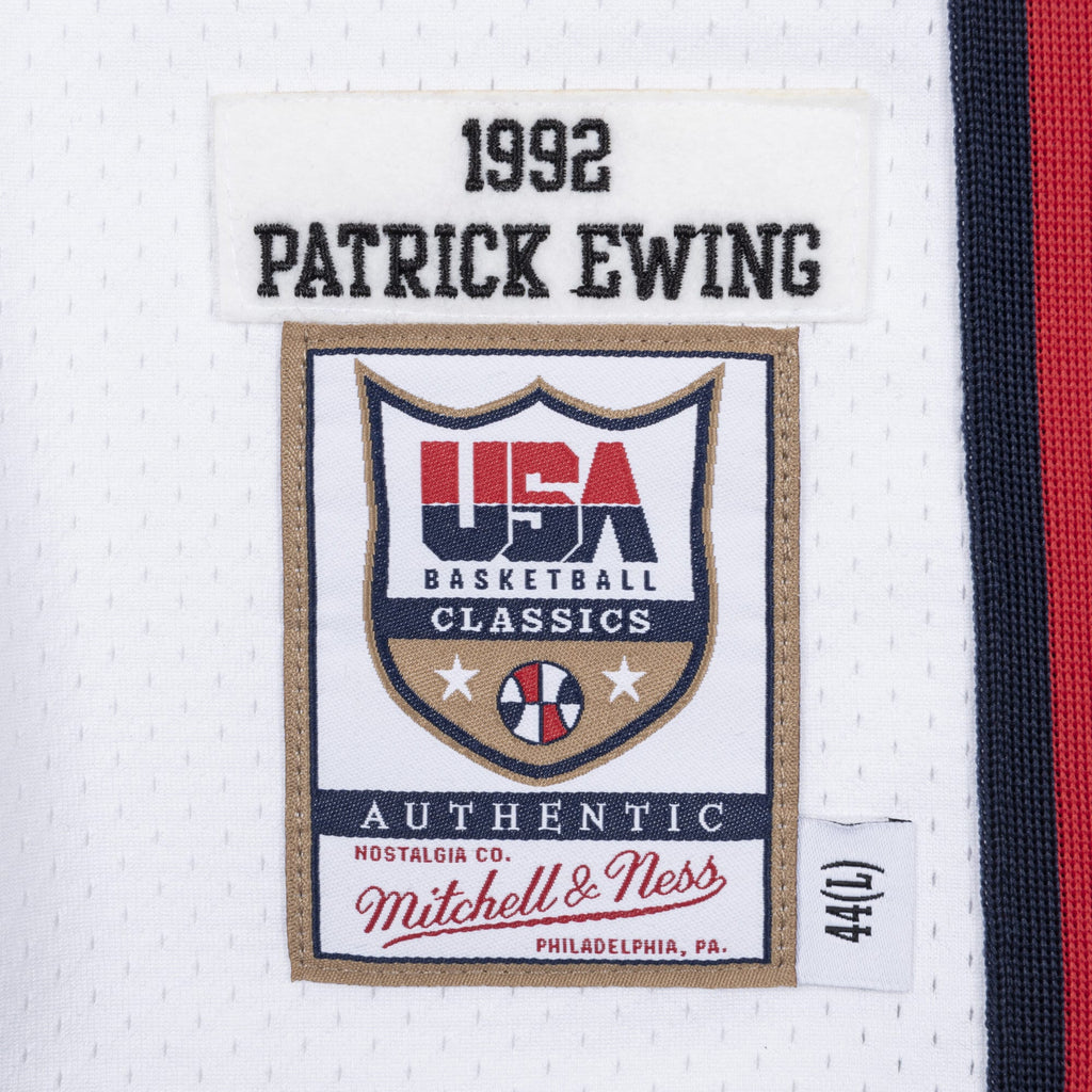 USA Basketball Mitchell & Ness Authentic Jersey Patrick Ewing 1992