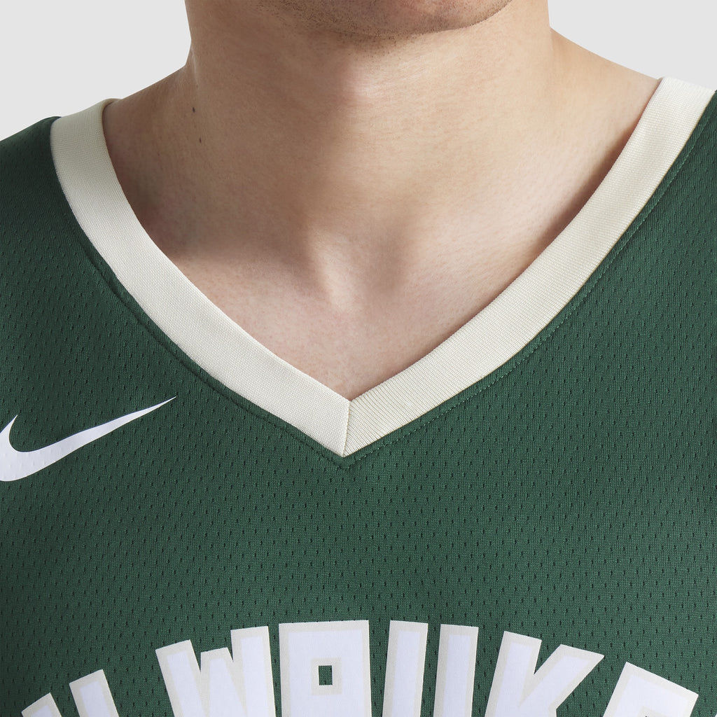Milwaukee Bucks Giannis Antetokounmpo Nike Dri-Fit Swingman Jersey