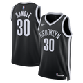 Brooklyn Nets Nike Icon Swingman Jersey- Black - Julius Randle - Unisex