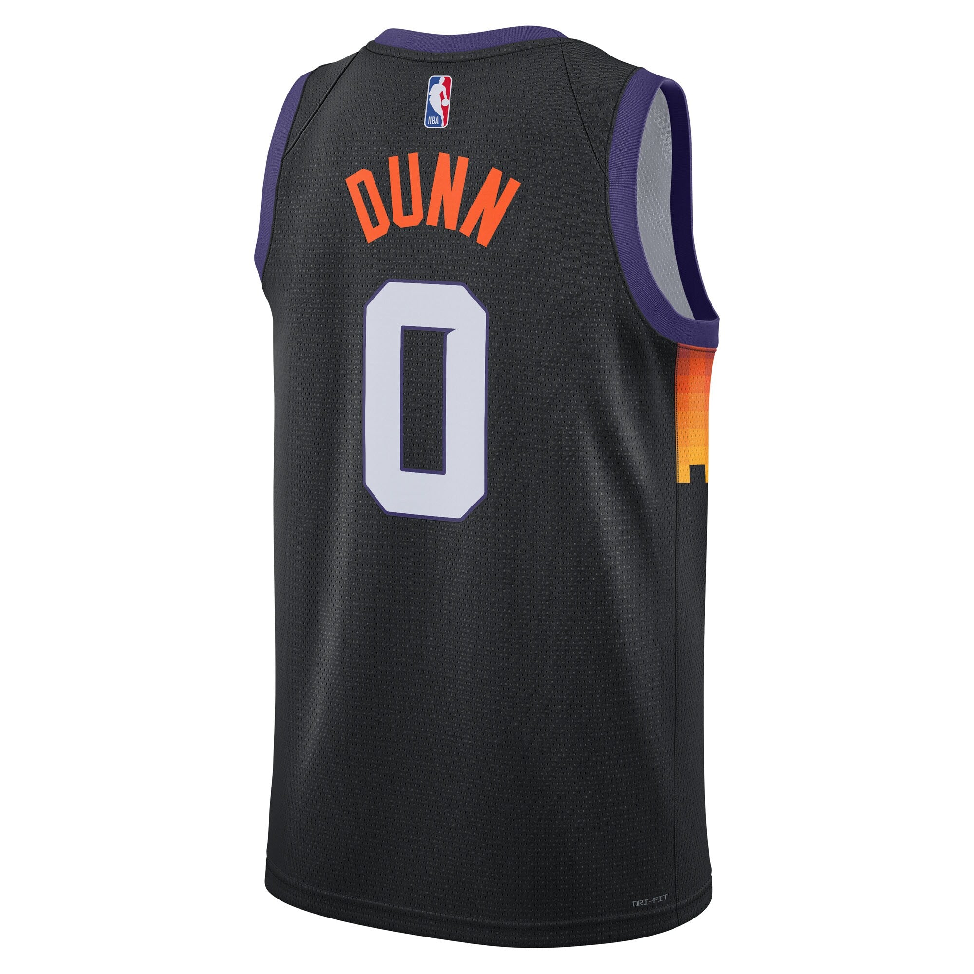 Phoenix Suns Nike 2025/26 City Edition Swingman Jersey - Black - Ryan Dunn - Unisex