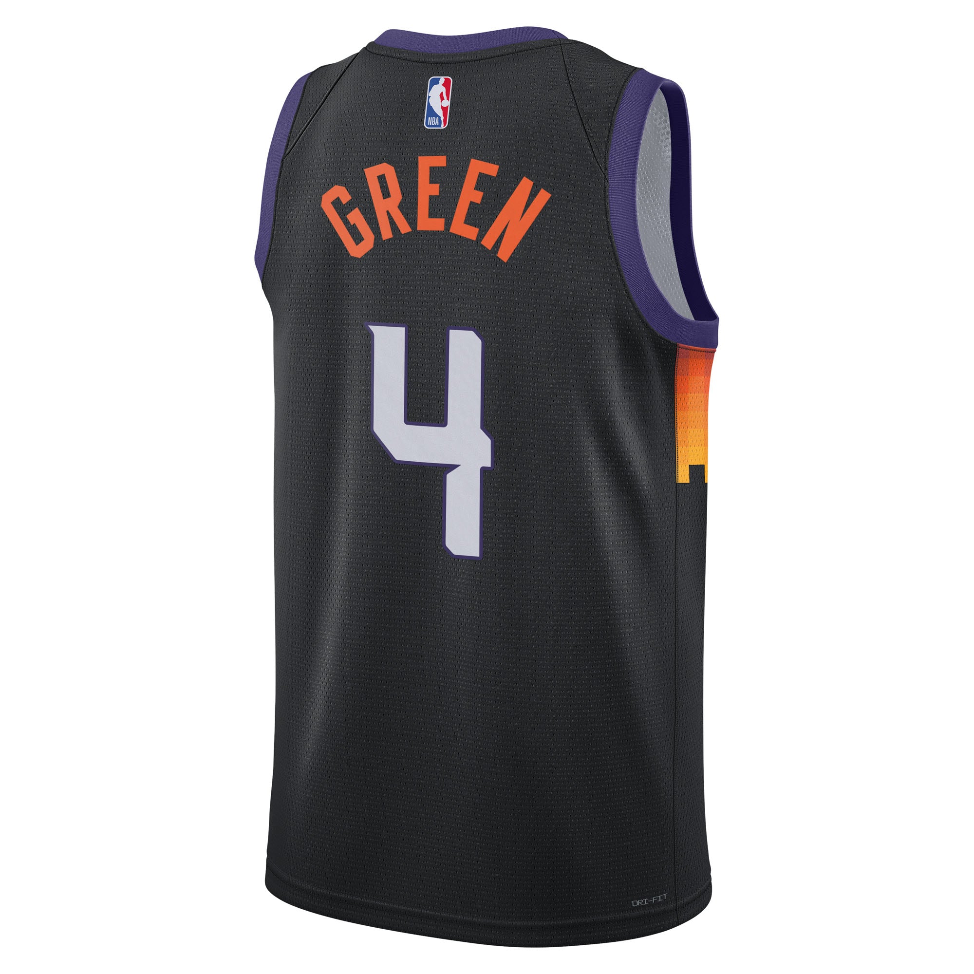 Phoenix Suns Nike 2025/26 City Edition Swingman Jersey - Black - Jalen Green - Unisex