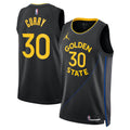 Golden State Warriors Jordan Brand 2024/25 Statement Edition Swingman Jersey - Black - Stephen Curry - Unisex