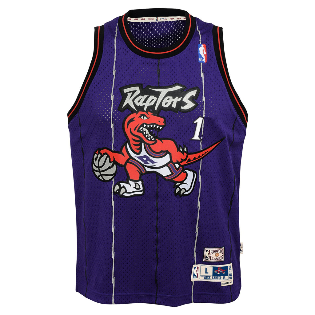 Toronto Raptors Tracy McGrady Hardwood Classics Road Swingman Jersey by Mitchell & Ness - Youth