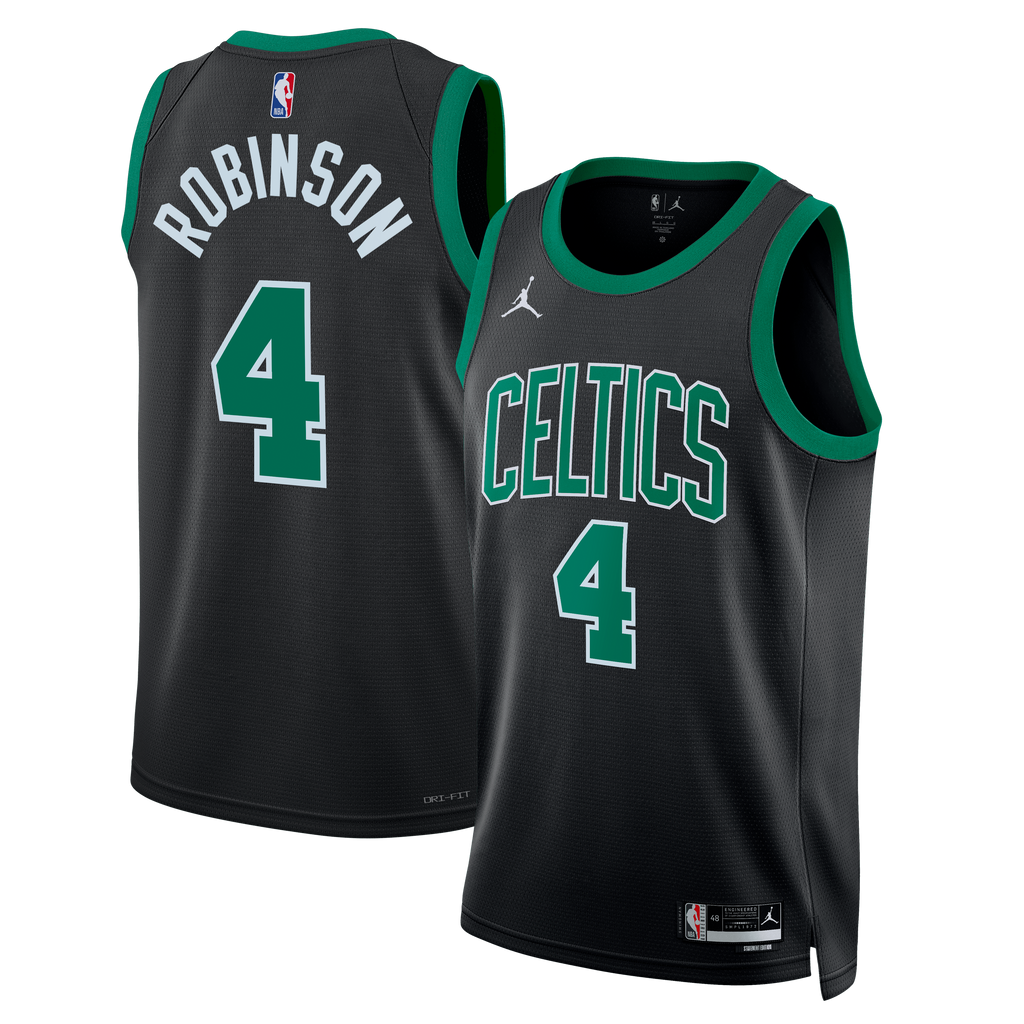 Boston Celtics Jordan Brand Statement Edition Swingman Jersey - Black - Mitchell Robinson - Unisex
