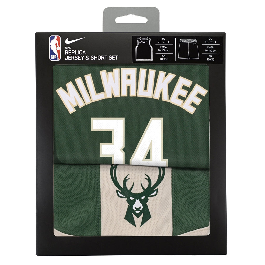 Milwaukee Bucks Replica Icon Jersey Box Set - Giannis Antetokounmpo - Infant