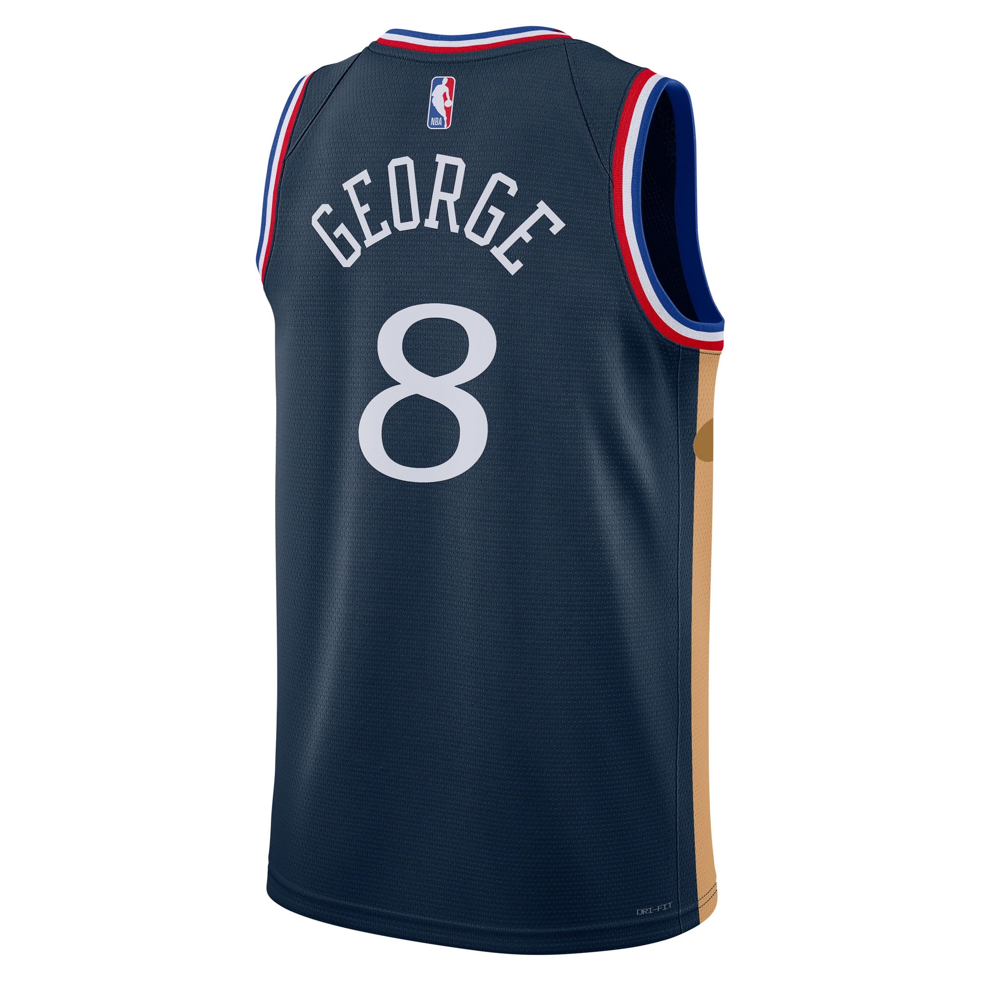 Philadelphia 76ers Nike 2025/26 City Edition Swingman Jersey - Navy - Paul George - Unisex